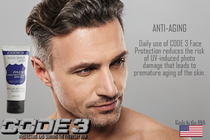 CODE 3 SPF Face Protection Moisturizer for  Handsome Men
