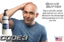 Load image into Gallery viewer, CODE 3 shave Butter for your head and face
